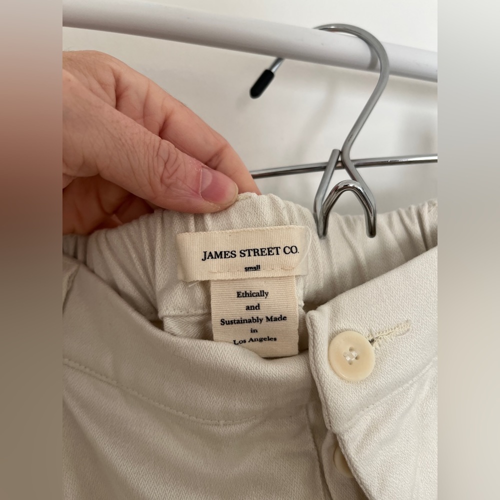 James Street Co Klein Trouser in Natural